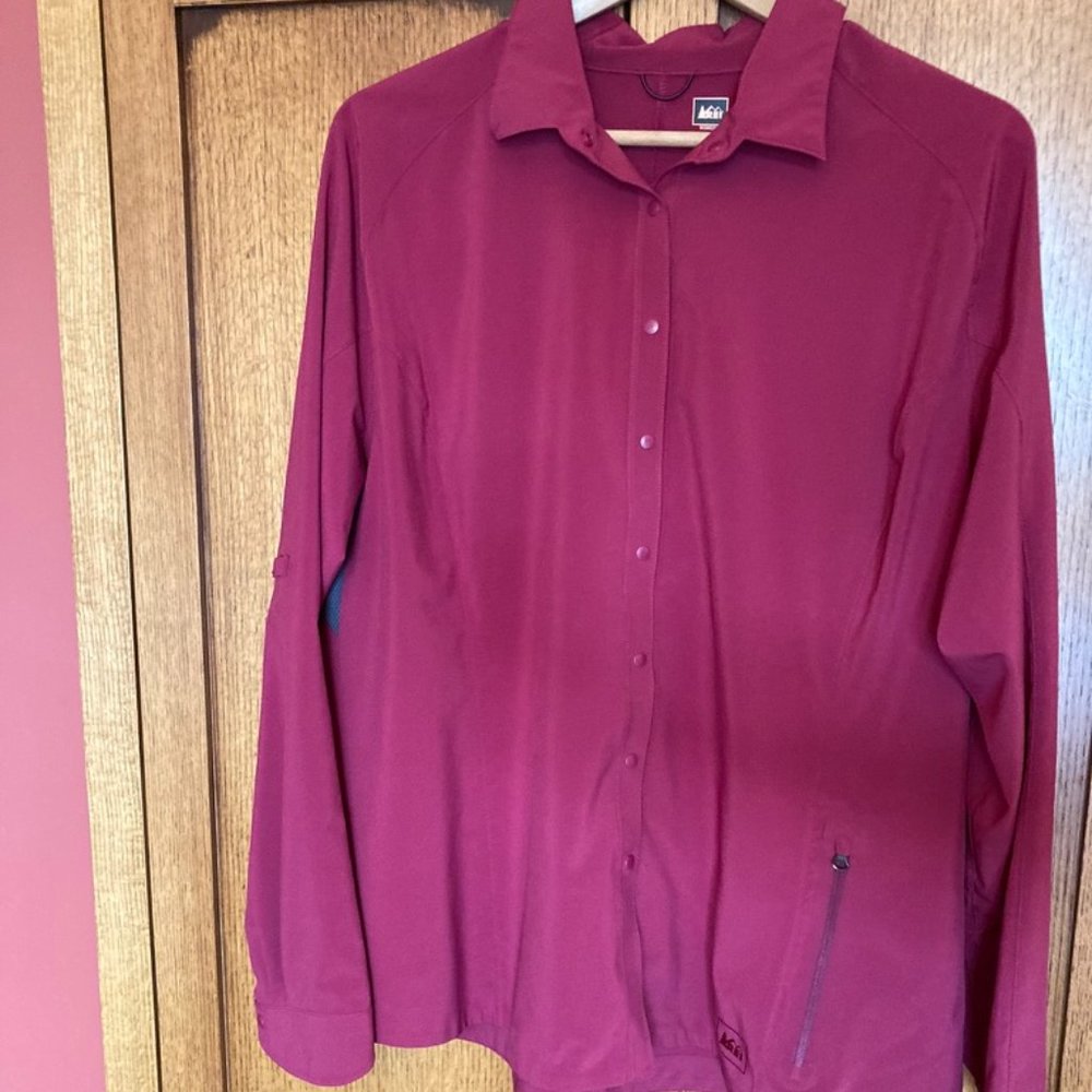 REI Women's Long Sleeve Active Shirt XL